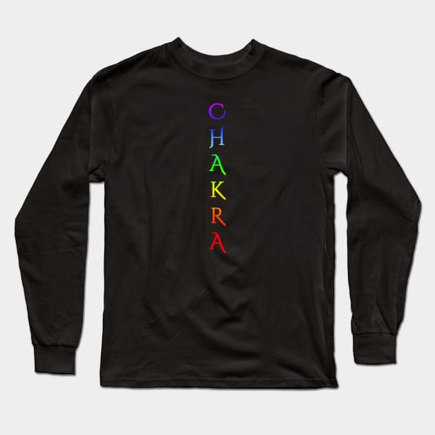 Chakra Aligned Long Sleeve T-Shirt by IntuiTuned